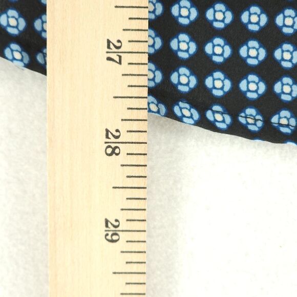 Who What Wear XXL Geometric Print Ruffle Button Down Blouse - Picture 9 of 11